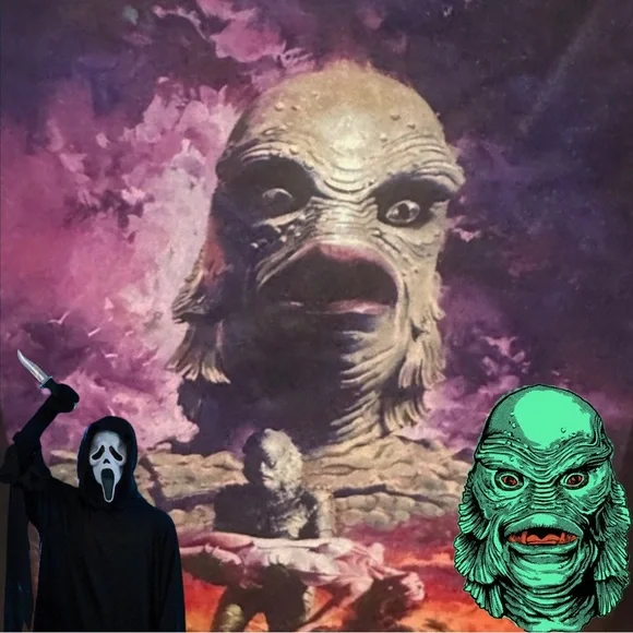 NEW Next Level Apparel Black Tee with Mythical Creature Design “RARE” - Picture 7 of 11